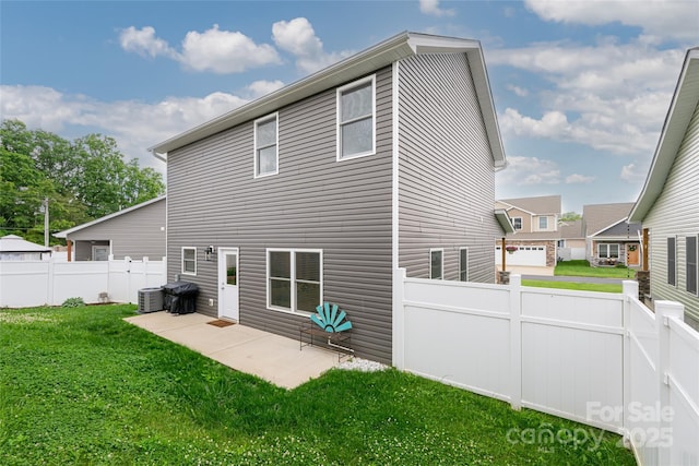 27 Sage Crest Loop, Weaverville, NC 28787 - back of house with a patio area and central AC