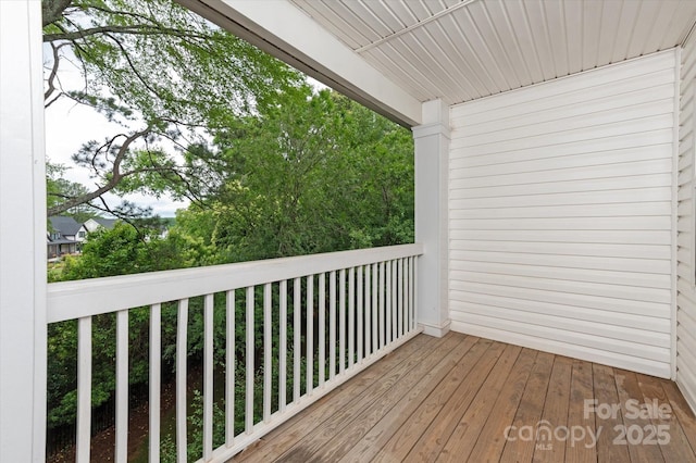 5601 Fairview Rd Unit 11, Charlotte, NC 28209 - view of wooden terrace