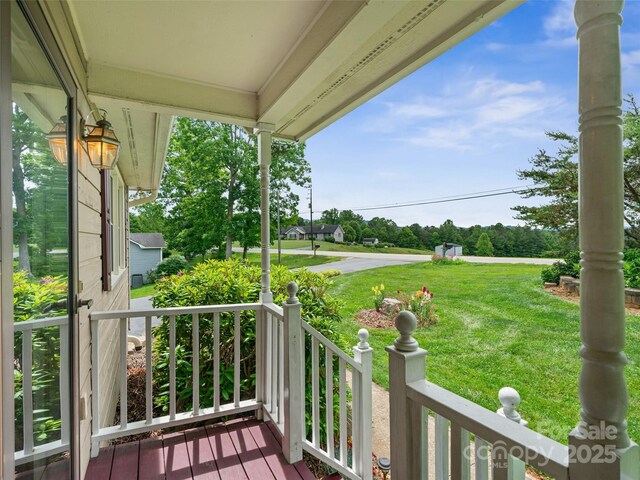 321 Jupiter Rd, Weaverville, NC 28787 - view of porch