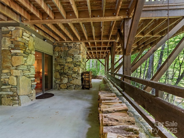 151 Sanctuary Dr, Burnsville, NC 28714 - view of patio / terrace