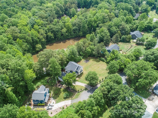1062 Willow Ridge Ln, Fort Mill, SC 29707 - aerial overview of property's location featuring a heavily wooded area