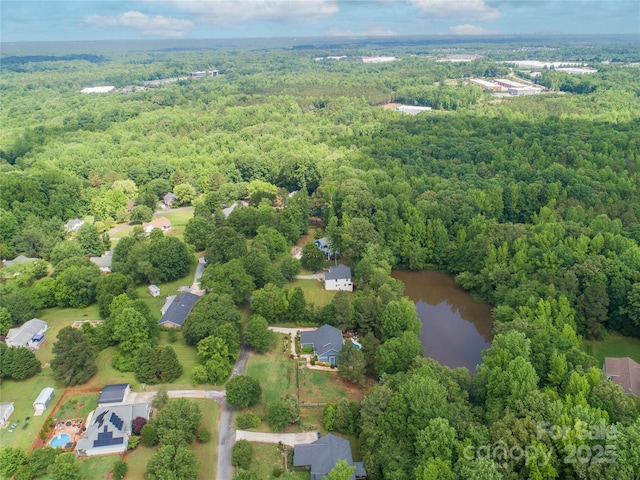 1062 Willow Ridge Ln, Fort Mill, SC 29707 - aerial view of a heavily wooded area and a large body of water