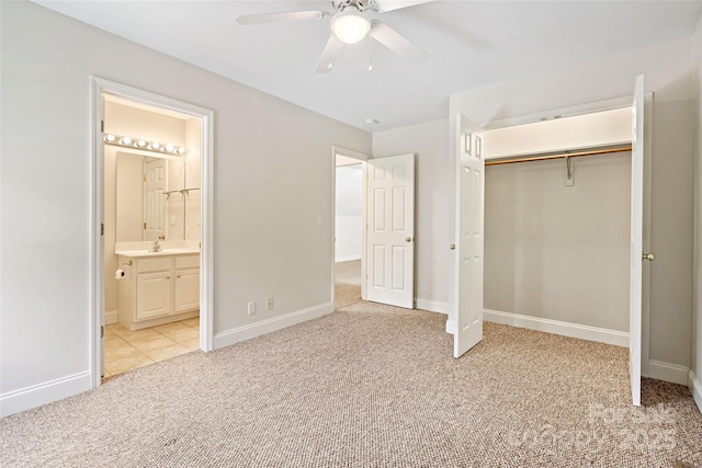 1 Teresa Way, Black Mountain, NC 28711 - unfurnished bedroom featuring light carpet, a closet, baseboards, and ensuite bathroom