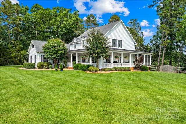 738 Rocky Hollow Trl, Clover, SC 29710 - farmhouse featuring covered porch