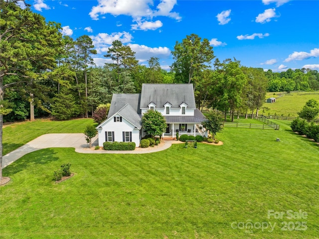 738 Rocky Hollow Trl, Clover, SC 29710 - view of front of house with covered porch