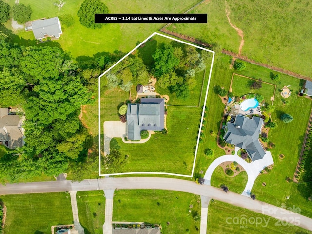 738 Rocky Hollow Trl, Clover, SC 29710 - view of property location with property boundaries highlighted