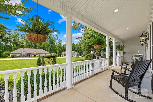 738 Rocky Hollow Trl, Clover, SC 29710 - porch with a yard