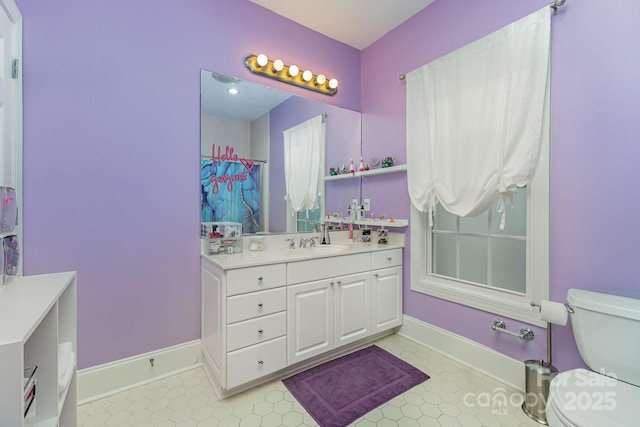 9210 Ginhouse Ln, Charlotte, NC 28277 - bathroom with vanity and a shower with shower curtain