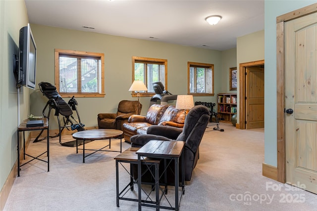 649 Panoramic Loop, Maggie Valley, NC 28751 - living area with light colored carpet