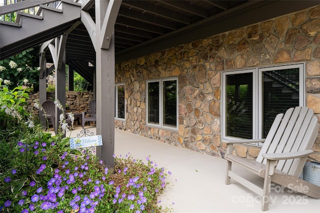 649 Panoramic Loop, Maggie Valley, NC 28751 - view of patio