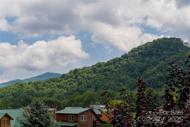 649 Panoramic Loop, Maggie Valley, NC 28751 - mountain view featuring a forest