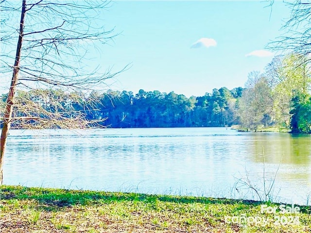 2405 Forrestbrook Dr, Kannapolis, NC 28083 - water view featuring a heavily wooded area