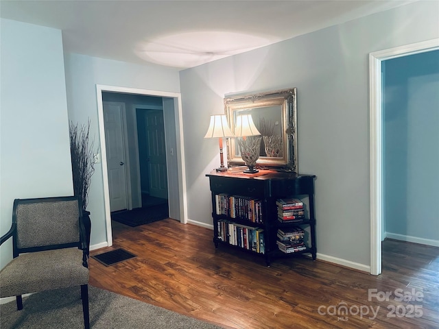 2405 Forrestbrook Dr, Kannapolis, NC 28083 - hall with wood finished floors and baseboards