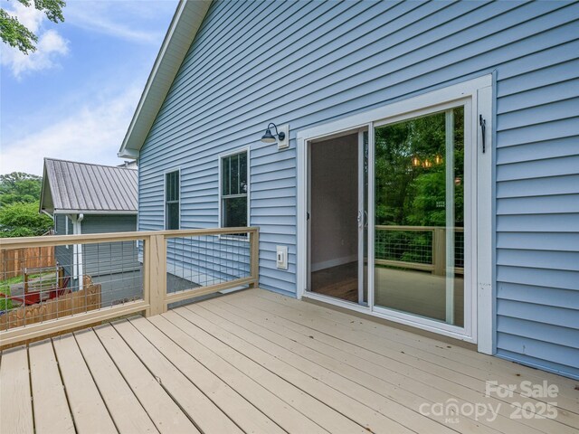 108 Le-An-Hurst Rd, Asheville, NC 28803 - view of wooden terrace