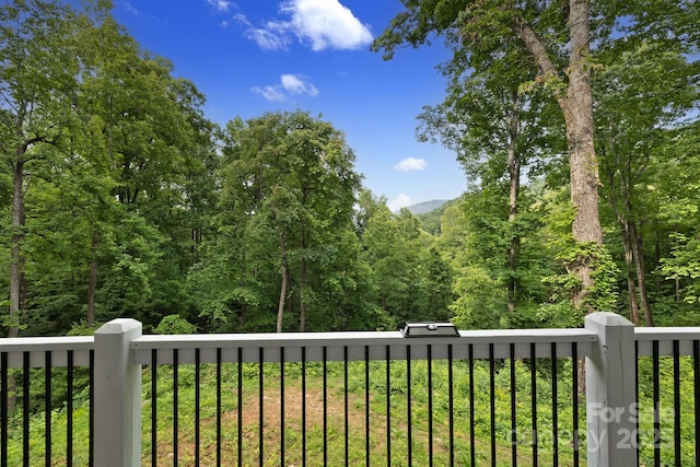 771 Sally Gap Rd, Old Fort, NC 28762 - view of yard featuring a balcony