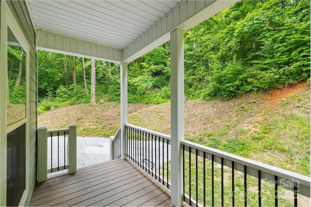 771 Sally Gap Rd, Old Fort, NC 28762 - view of deck