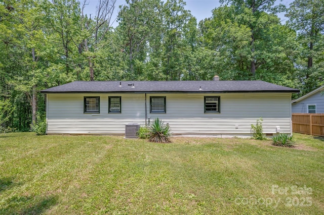 1214 Northwoods Dr, Kings Mountain, NC 28086 - rear view of property featuring cooling unit