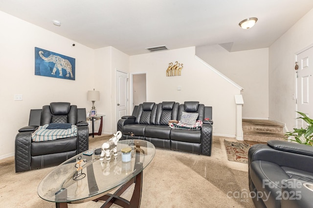 8005 Stevie Oaks Ln, Charlotte, NC 28215 - carpeted living area with baseboards