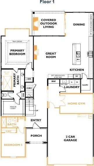 612 Hyder Trl, Tega Cay, SC 29708 - view of room layout
