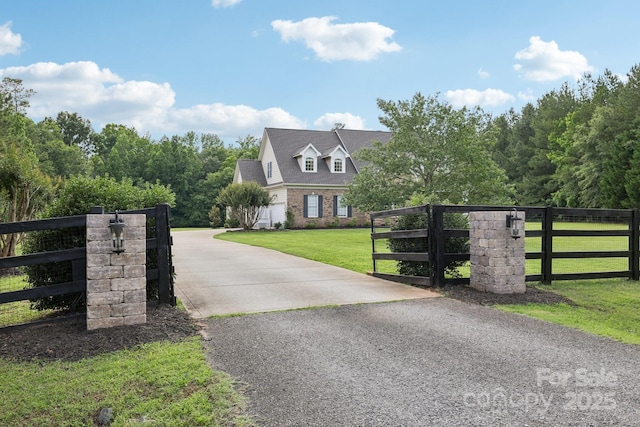 2018 Whiskery Ct, York, SC 29745 - cape cod home with driveway and brick siding