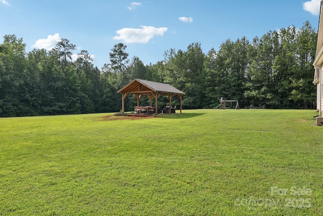 2018 Whiskery Ct, York, SC 29745 - view of green lawn featuring a gazebo
