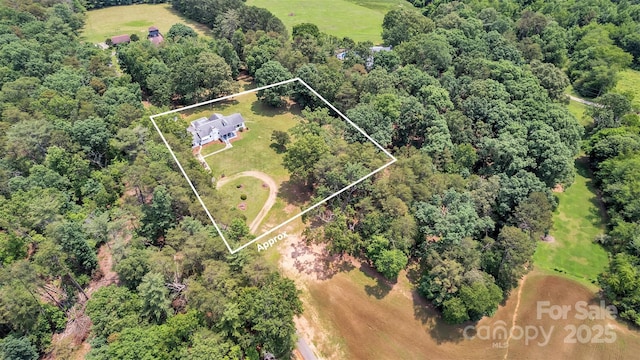 3804 Lippard Ln, Valdese, NC 28690 - aerial overview of property's location with property parcel outlined