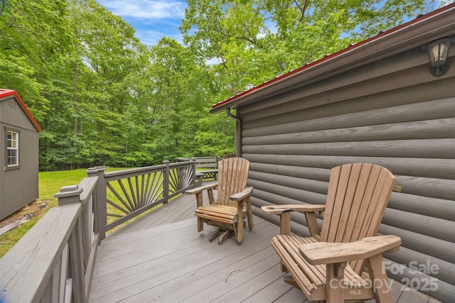 1598 Claybank Rd, West Jefferson, NC 28694 - view of deck