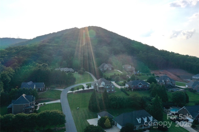 6302 Dwayne Starnes Dr, Hickory, NC 28602 - view of mountain background featuring nearby suburban area