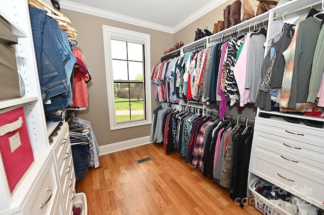 6302 Dwayne Starnes Dr, Hickory, NC 28602 - spacious closet featuring light wood-type flooring