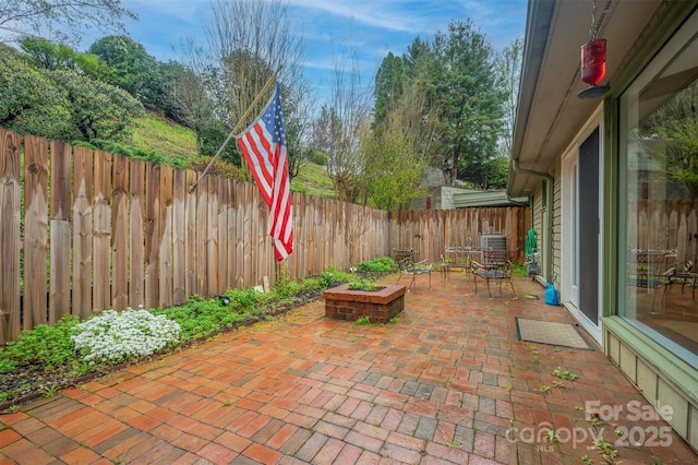 44 Jervey Rd Unit 3A, Tryon, NC 28782 - fenced backyard featuring a patio area