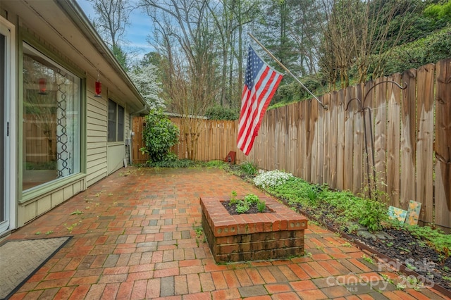 44 Jervey Rd Unit 3A, Tryon, NC 28782 - fenced backyard featuring a patio