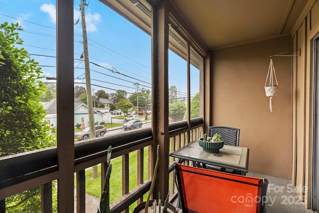 427 6th Ave W Unit B-8, Hendersonville, NC 28739 - view of sunroom / solarium