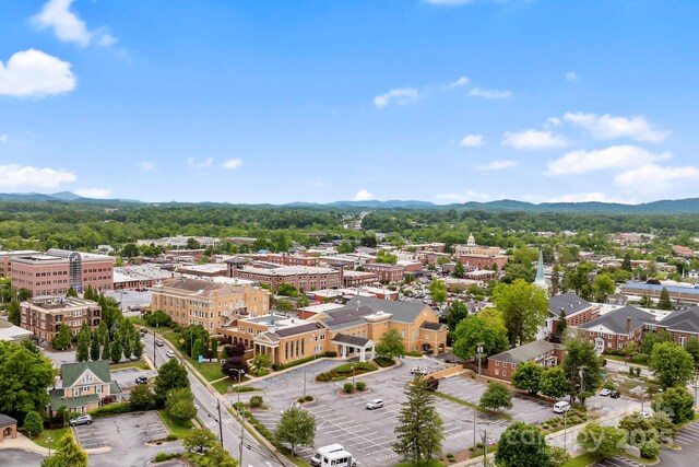 427 6th Ave W Unit B-8, Hendersonville, NC 28739 - bird's eye view of a mountainous background