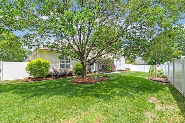 502 Roxanne Ct NW, Concord, NC 28027 - view of yard with a patio area