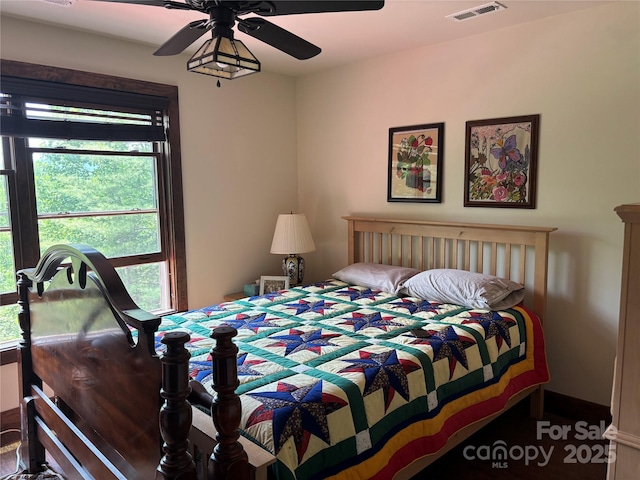 76 Six Springs Rd, Spruce Pine, NC 28777 - bedroom featuring ceiling fan