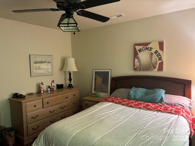 76 Six Springs Rd, Spruce Pine, NC 28777 - bedroom featuring ceiling fan