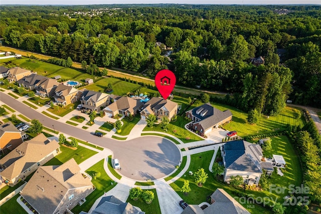 159 Holly Ridge Dr, Mooresville, NC 28115 - view of property location with a forest and nearby suburban area