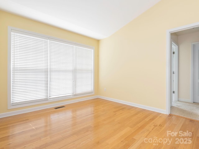 1271 Applewood Ln, York, SC 29745 - spare room with baseboards and light wood-style flooring
