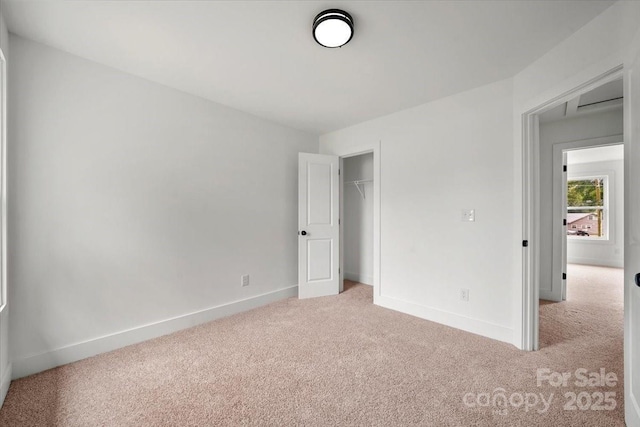 1600/1602 Bluff St, Albemarle, NC 28001 - unfurnished bedroom featuring carpet floors, baseboards, and a closet