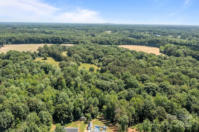 168 Pleasant Creek Dr, Cleveland, NC 27013 - aerial view of a forest