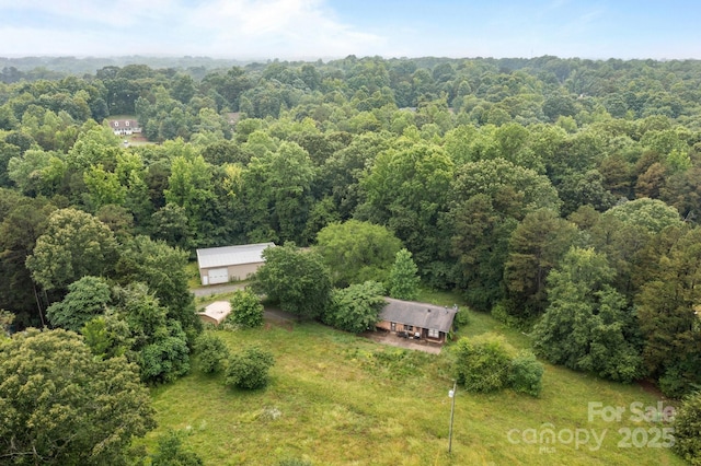 168 Pleasant Creek Dr, Cleveland, NC 27013 - view of subject property with a forest