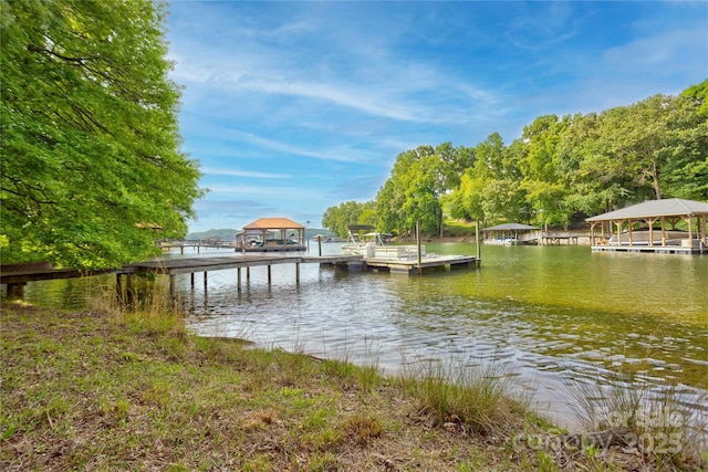669 Kenway Loop, Mooresville, NC 28117 - dock area with a water view