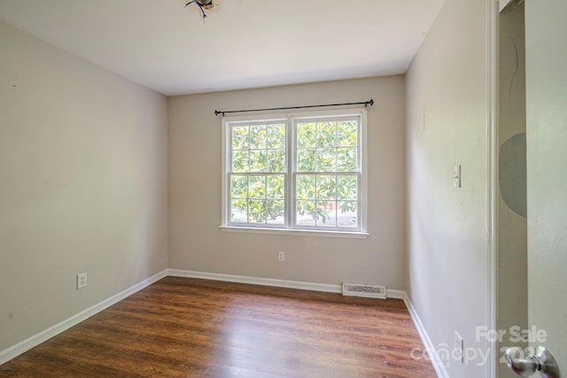 7320 Ritter Dr, Charlotte, NC 28270 - unfurnished room with dark wood finished floors