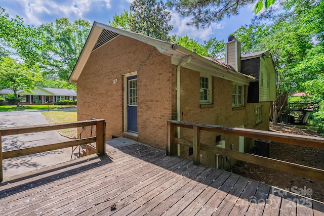 7320 Ritter Dr, Charlotte, NC 28270 - view of deck