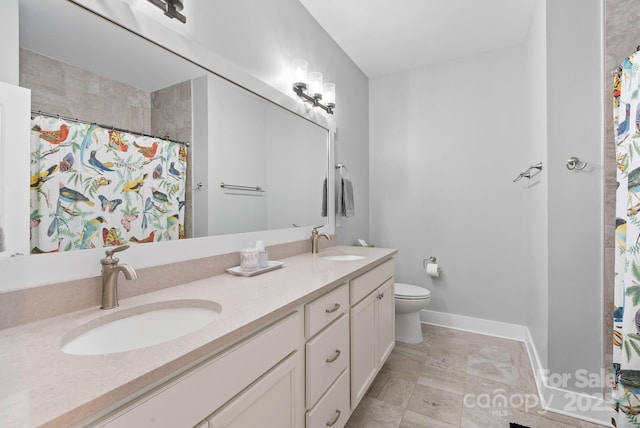 49 S Sundrops Trl, Cullowhee, NC 28723 - bathroom with double vanity and curtained shower