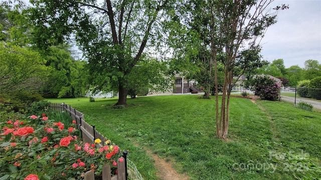 10 Haven Crest Ln, Fletcher, NC 28732 - view of yard
