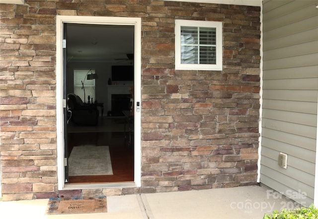 10726 Greenhead View Rd, Charlotte, NC 28262 - view of exterior entry featuring brick siding