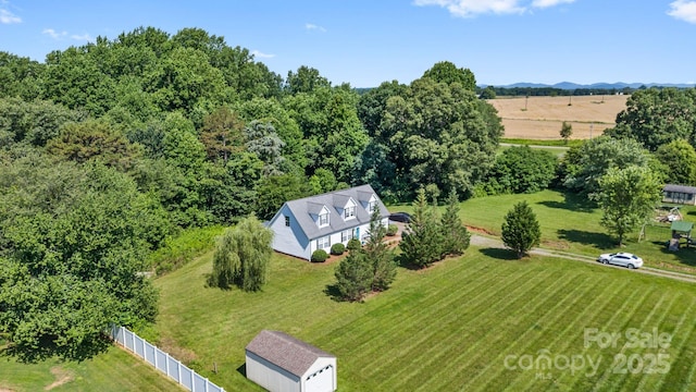 118 Grain Dr, Stony Point, NC 28678 - aerial view of sparsely populated area