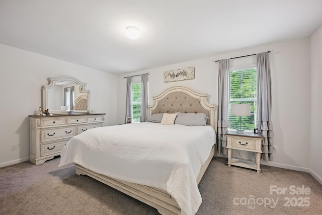 3951 Tersk Dr, Midland, NC 28107 - bedroom featuring multiple windows, light carpet, and baseboards
