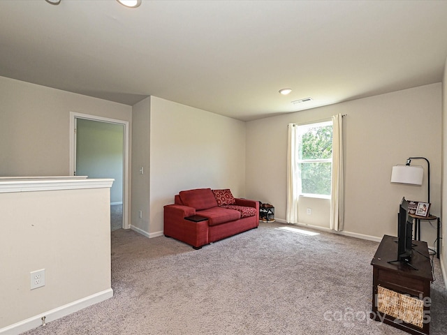 323 J C Dellinger Rd, Cherryville, NC 28021 - living area featuring carpet and recessed lighting